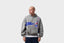 Air Jordan Brooklyn Oversized Graphic Fleece Pullover Hoodie (Particle Grey)