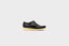 Clarks Embossed Leather Wallabee (Black)
