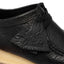 Clarks Embossed Leather Wallabee (Black)