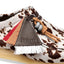 Clarks Wallabee (Brown Cow Print)