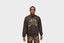 Jordan Brooklyn French Terry Real Tree Crew Neck (Brown)