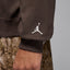 Jordan Brooklyn French Terry Real Tree Crew Neck (Brown)