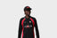 Jordan Flight Long-Sleeve Polo Jersey (Black/University Red)