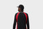Jordan Flight Long-Sleeve Polo Jersey (Black/University Red)