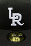 LR x NewEra 5950 Fitted Hat (Black/White)