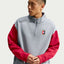 Nike SB Fleece 1/2 Zip Skate Sweatshirt (Gym Red/Stealth)