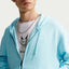 Nike SB Full Zip Fleece Skate Hoodie (Baltic Blue)