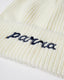 Parra Lower Script Logo Beanie (White)