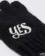 Parra Maybe Knitted Gloves (Black)
