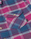 Parra Plaid Off L/S Shirt (Pink)