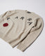 Parra Red Dot Knitted Pullover (Grey)