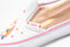 Vans Unicorn Rainbow Classic Slip-On (Pink Lemonade/True White)